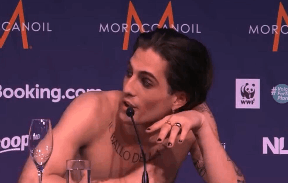 NOVINAR PITANJEM ŠOKIRAO ITALIJANA NAKON POBEDE NA EVROSONGU: 'Da li si uzimao KOKAIN'? (VIDEO) 